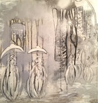 Acryl auf Hartplatte